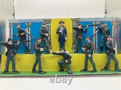 Vtg Marx Toys Warriors of the World RARE Civil War Union Soldier set / Box
