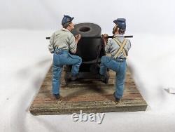 W Britain 31134 American Civil War 13 Inch Mortar And 4 Man Crew Mint