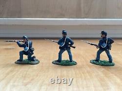 W Britain American Civil War Regiments 17015 Union Infantry Firing Figurine