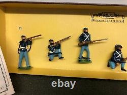 W Britain American Civil War UNION INFANTRY Toy Soldiers Set #8852